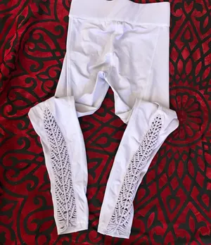 CARBON 38 Tanjung macrame crochet high waist compression leggings sz small EUC thumbnail 1