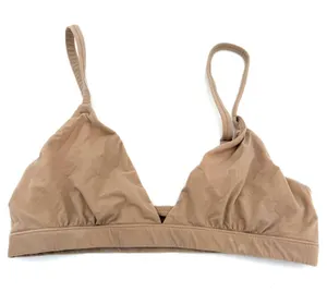 Skims Fits Everybody Triangle Bralette Clay Bra Size Small thumbnail 1