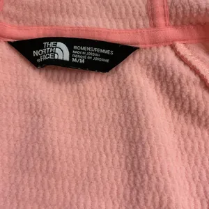 The North Face Arcata Hoodie Neon Peach Zip Up Fleece Lined Zip Pockets Medium thumbnail 8