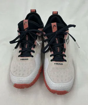 Head Women's Athletic Tennis Shoes in White, Coral & Black B22 thumbnail 1