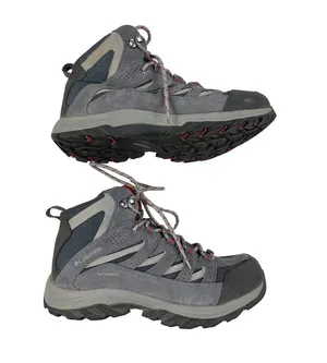 Columbia - Crestwood Mid Waterproof Hiking Boots in Graphite Gray thumbnail 2