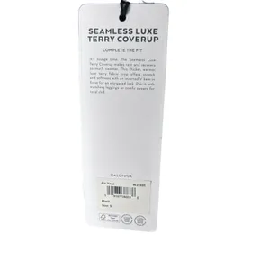Alo Yoga SEAMLESS LUXE TERRY CUDDLE COVERUP Small- NWT thumbnail 7