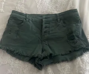 Button Up Jean Shorts thumbnail 1