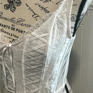 Victoria’s Secret Unlined Lace-Up Corset thumbnail 3