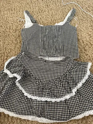 Sky to moon gingham set size M thumbnail 3
