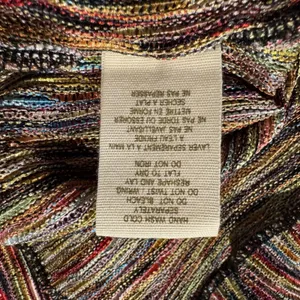 Free People Slip Dress Mini XS Spaghetti Strap Boho Festival Y2K Colorful Ribbed thumbnail 4