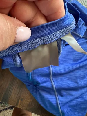 Athleta  Blue Short-Sleeve athletic Top thumbnail 5