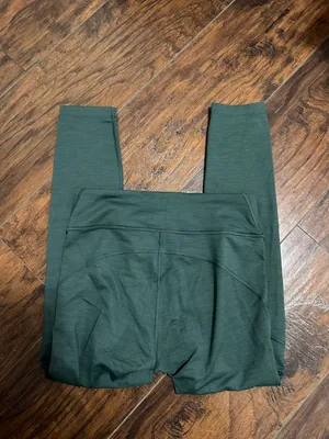 Outdoor Voices hunter green tech sweat 3/4 leggings thumbnail 4