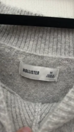 Knit Hollister Sweater Grey thumbnail 3