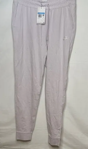 NWT Nike standard fit high rise light purple jogger sweatpants sz M thumbnail 1