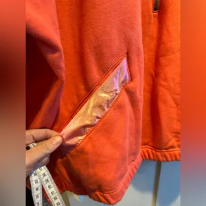 NWT Free People Movement Away We Go Half Zip in Hibiscus $128 MSRP thumbnail 8