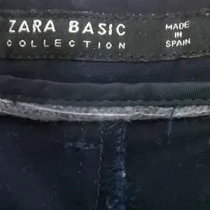 Zara Basic Navy Short M Classic Preppy Nautical Academia Minimalist Slow Fashion thumbnail 7