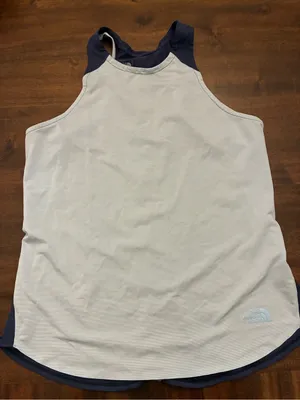 The North Face Tank Top Women’s Large Blue Racerback Athletic thumbnail 1