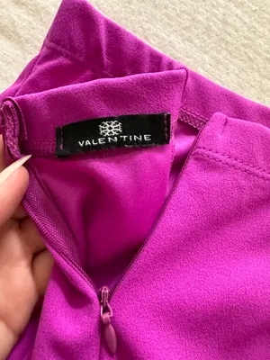 Magenta High Waisted Flare Pants Purple Size XS thumbnail 4