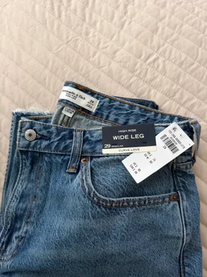 Abercrombie Curve Love Wide Leg Jeans thumbnail 6