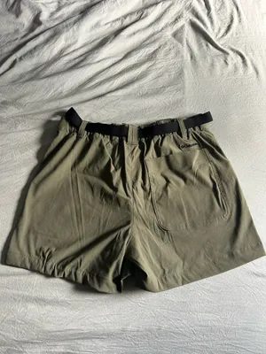 Columbia Green Shorts with Belt thumbnail 2