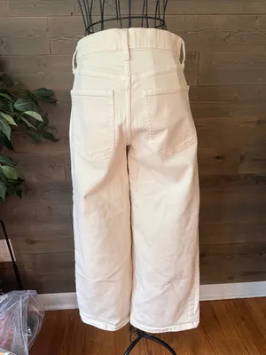 Banana republic wide leg cropped jeans thumbnail 3