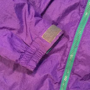 Vintage 90s Sierra Designs blue purple teal windbreaker ski jacket size M thumbnail 3