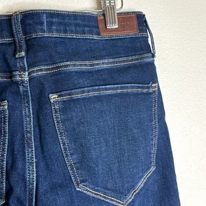 Hollister California high rise‎ flare dark denim jeans size 30 festival cute thumbnail 9