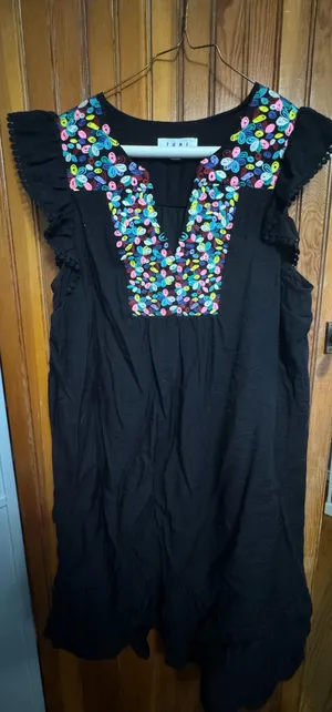 THML Dress Embroidered Sleeveless thumbnail 1