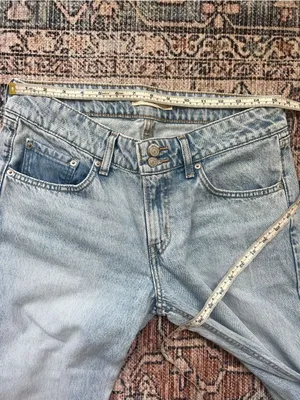 Levi’s Superlow Loose Fit Wide Leg 100% Cotton Light Wash Jeans Size 30 thumbnail 13