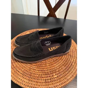 Hush Puppies Womens Black Suede Penny Loafers Bounce Comfort Shoes HW06683-001 9 thumbnail 7