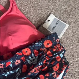 Hanna Nikole NWT Plus Size Front Strappy Two Piece Plus Size Bikini Swimsuit thumbnail 12