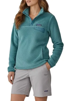 PATAGONIA Re-Tool Snap-T Fleece Pullover Women S Blue Outdoor Everyday Gorpcore thumbnail 1