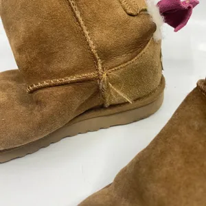Mid UGG Brown Boots Size: US 2 thumbnail 7