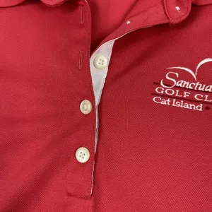 Nike Golf Polo Shirt Womens Medium Sanctuary Cat Island SC Long Sleeve Dri-Fit thumbnail 6
