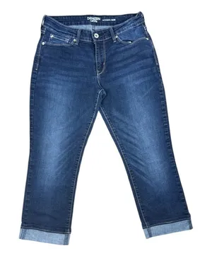 Denizen from Levi's Modern Slim Cuffed Ankle‎ Capri Jeans Women's 29 Summer Casual thumbnail 1