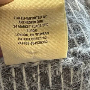 Sleeping On Snow Anthropologie Gray White Wool Blend Sweater‎ Women Medium Shirt thumbnail 7