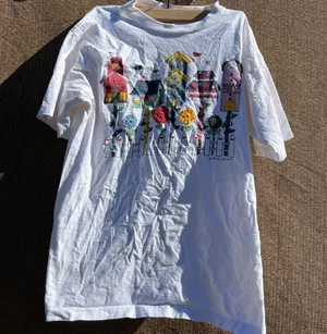 Vintage Bird Houses 1995 Vicki Melhart Single Stitch T Shirt Size L USA Made thumbnail 1