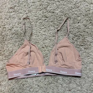 Hanes Women's Tan Bralette thumbnail 2
