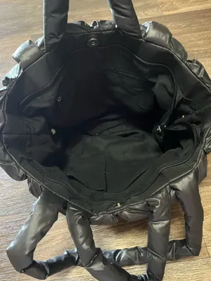 Black puffer bag thumbnail 4