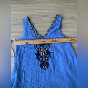 Lilly Pulitzer Blue Mini Dress thumbnail 10