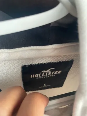 Hollister White Floral Print Hoodie thumbnail 2
