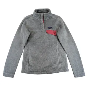 Patagonia Womens Re-Tool‎ Snap-T Fleece Pullover Grey Pink XS 25443 FA19 thumbnail 1
