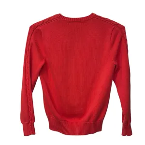 Vintage 90s Ralph Lauren Golf Women Cable Knit Sweater Size‎ Large thumbnail 4