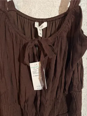 NWT Maurices Bare Embroidered Hem Midi Dress | Size: XS thumbnail 5