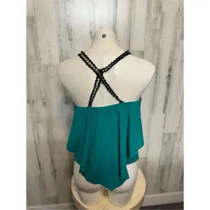 Akira green blouse thumbnail 4