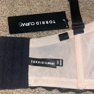 Torrid Curve Lace Adjustable Strapless‎ Bra Lightly Lined 50DDD / 50F thumbnail 11