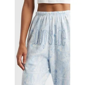 Boys Lie Blue Manhunt Kimmy Sweatpants Camo Medium Athleisure EUC Preppy thumbnail 3