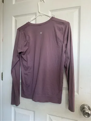 lululemon athletica swiftly long sleeve lavender lux thumbnail 3