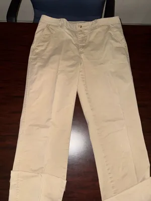 L.L. Bean Khaki Favorite Fit Size 8 thumbnail 2