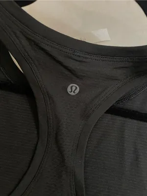 Lululemon NWT Swiftly Tech High Neck Racerback Tank Top Black Size 18 thumbnail 8