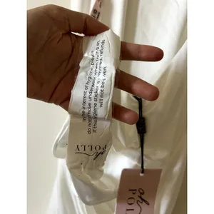 Oh Polly Shirin Draped Open Back Mini Dress White Size M New thumbnail 8
