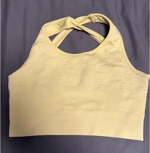 Alphalete Open Back Sports Bra thumbnail 1