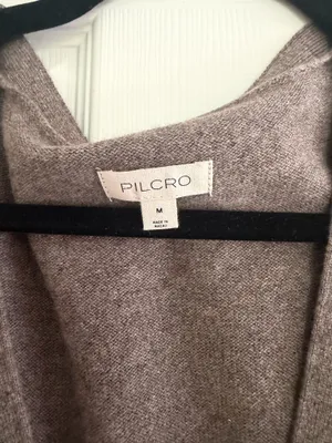 Pilcro Anthropologie V-Neck Crop Muscle Knit Vest thumbnail 2