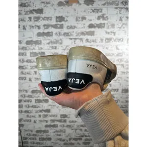 Veja | women three strap leather sneakers flat thumbnail 3